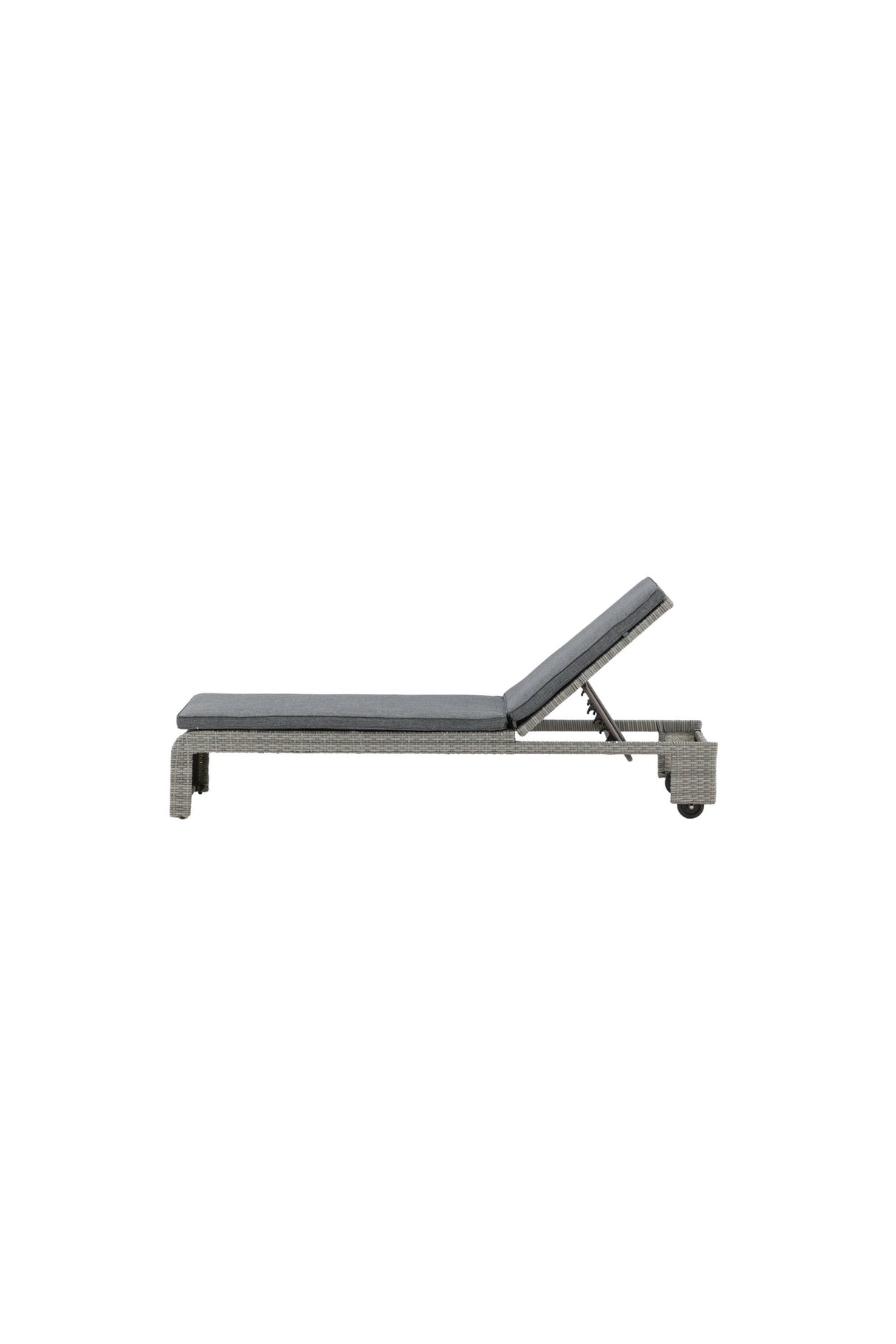 London Outdoor Sun - Lounge - grau/Weidengeflecht - Outdoor Sun - Lounges - ALVAHOME