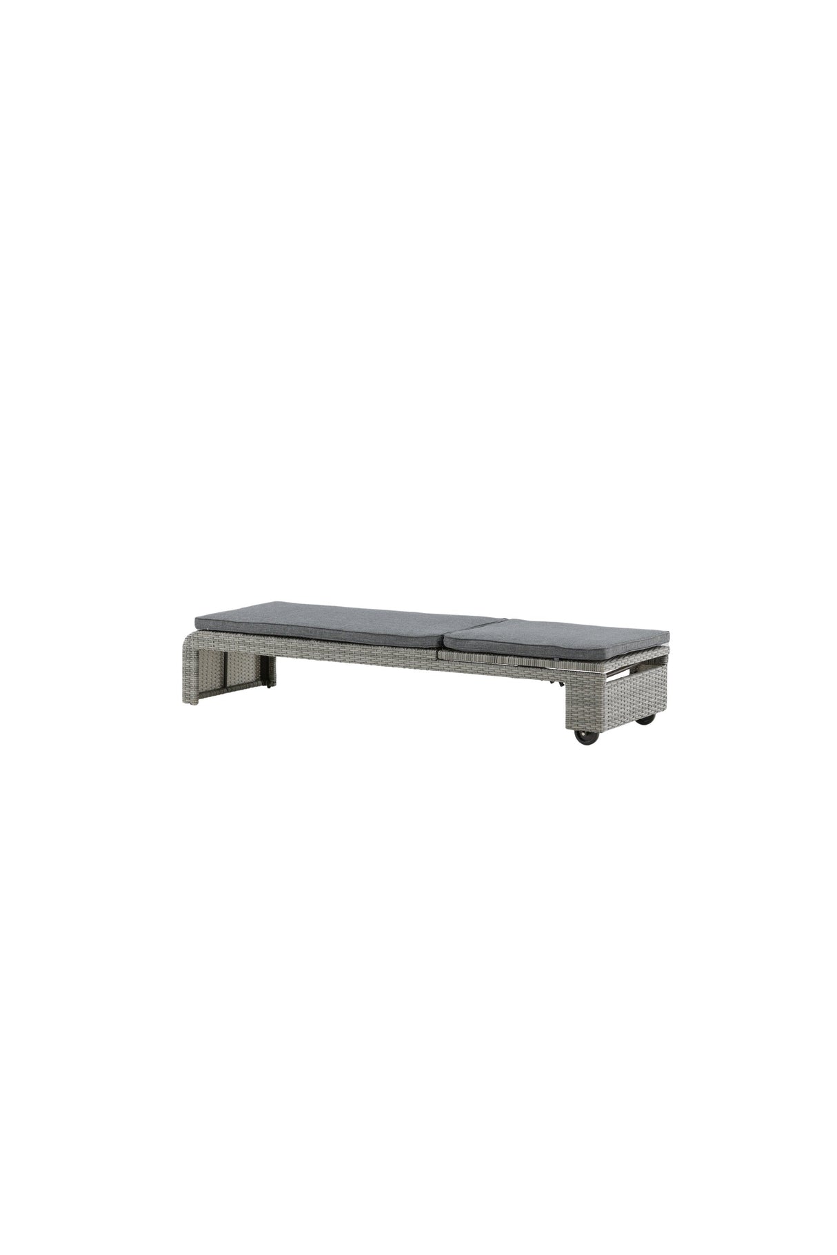 London Outdoor Sun - Lounge - grau/Weidengeflecht - Outdoor Sun - Lounges - ALVAHOME
