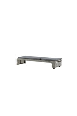 London Outdoor Sun - Lounge - grau/Weidengeflecht - Outdoor Sun - Lounges - ALVAHOME