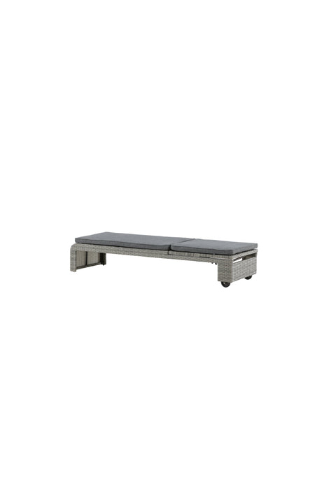 London Outdoor Sun - Lounge - grau/Weidengeflecht - Outdoor Sun - Lounges - ALVAHOME