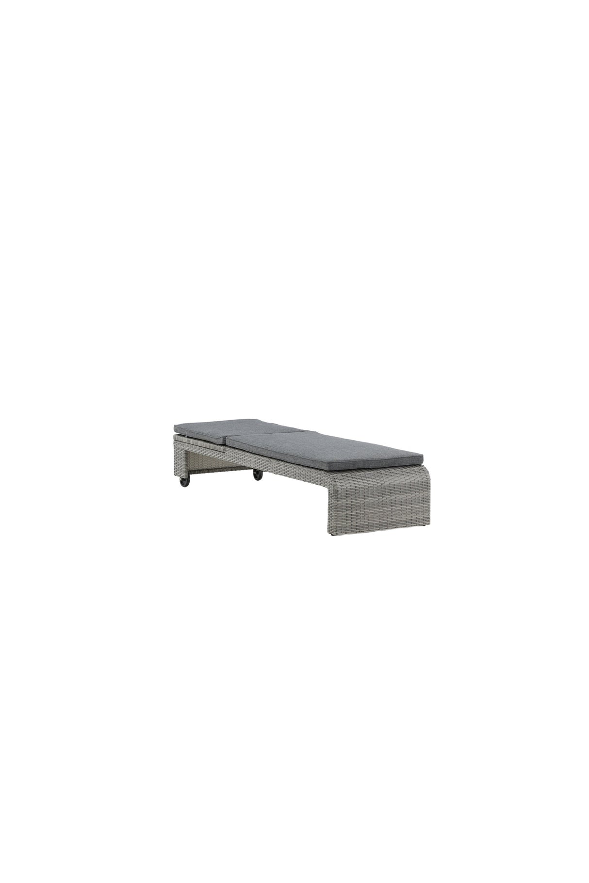 London Outdoor Sun - Lounge - grau/Weidengeflecht - Outdoor Sun - Lounges - ALVAHOME