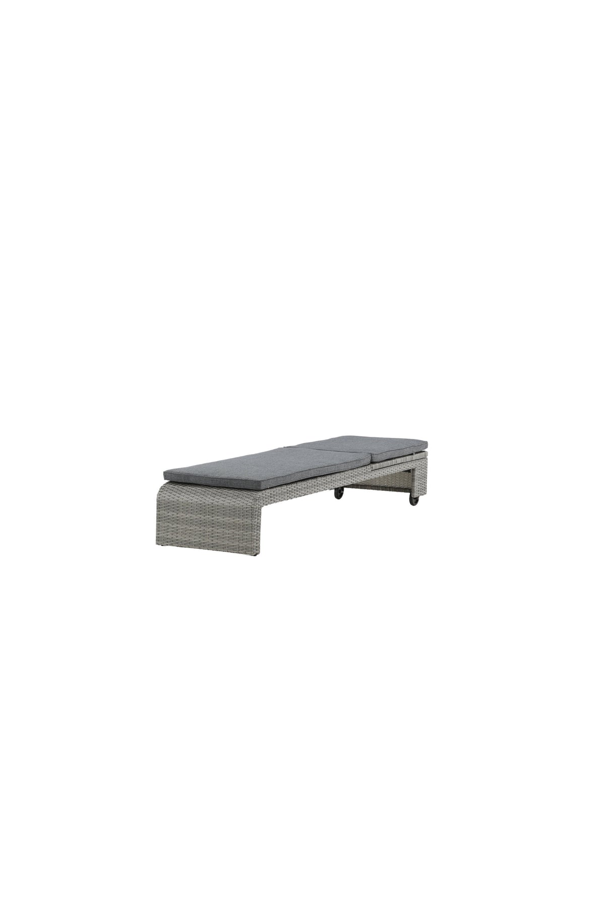 London Outdoor Sun - Lounge - grau/Weidengeflecht - Outdoor Sun - Lounges - ALVAHOME