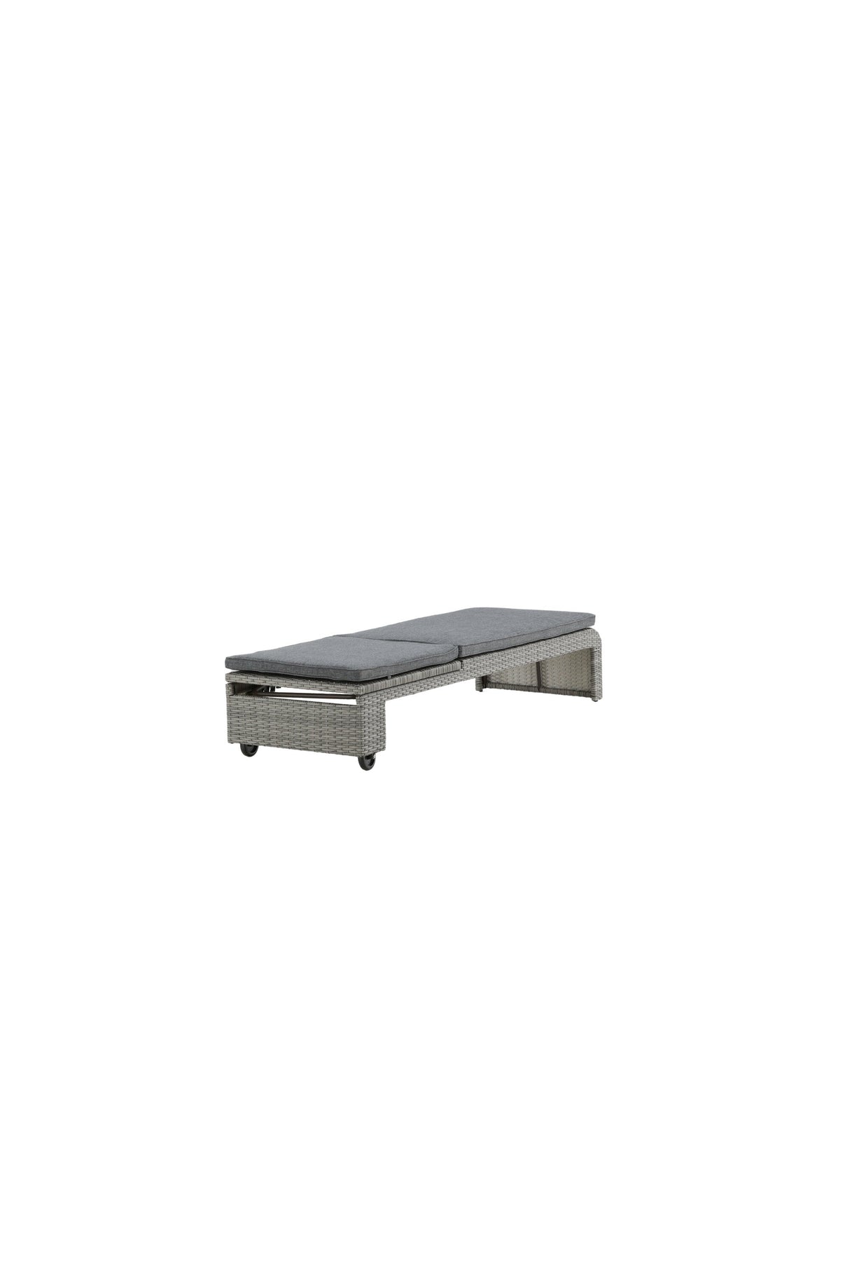London Outdoor Sun - Lounge - grau/Weidengeflecht - Outdoor Sun - Lounges - ALVAHOME