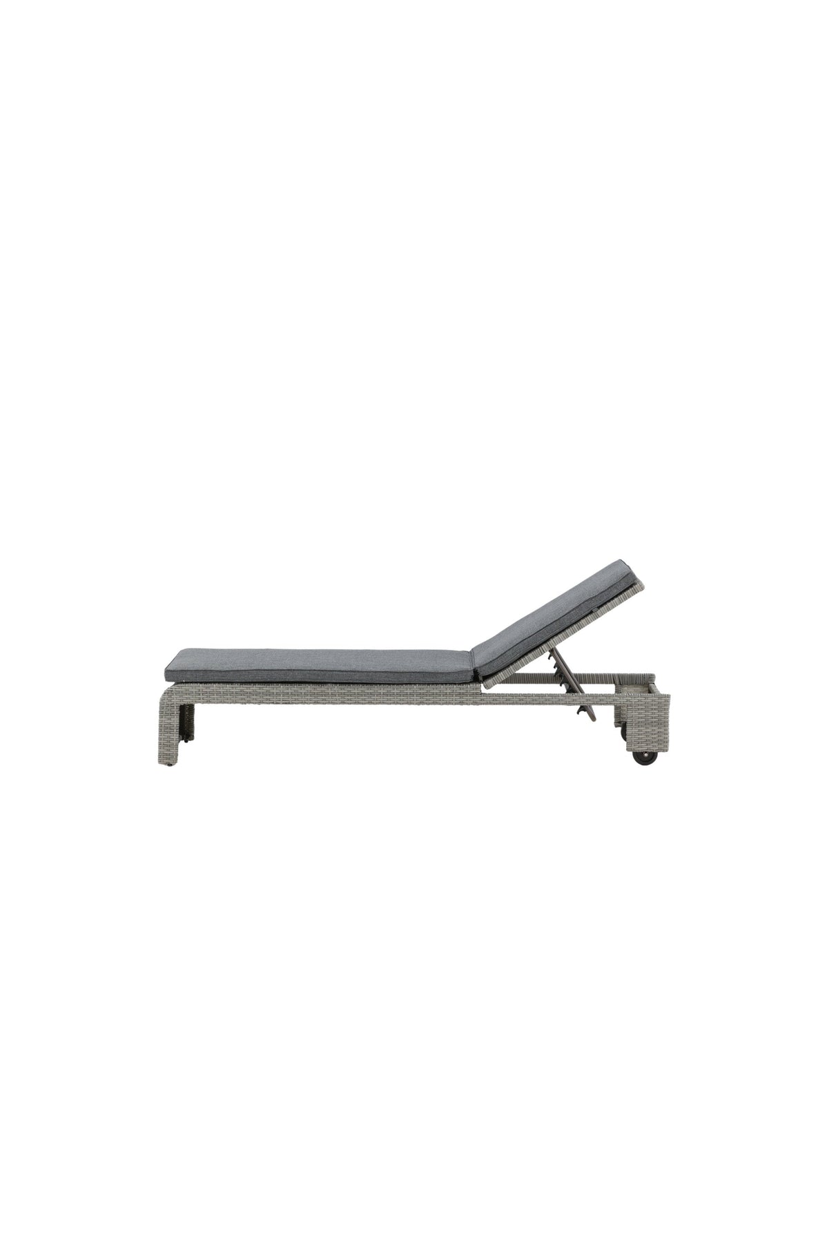 London Outdoor Sun - Lounge - grau/Weidengeflecht - Outdoor Sun - Lounges - ALVAHOME