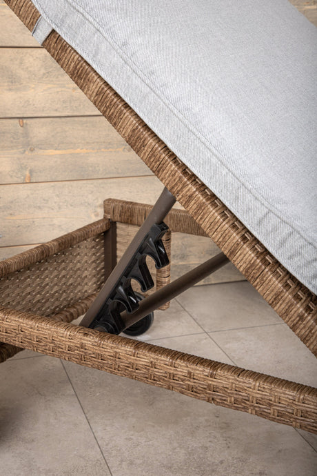London Outdoor Sun - Lounge - natur/Weidengeflecht - Outdoor Sun - Lounges - ALVAHOME