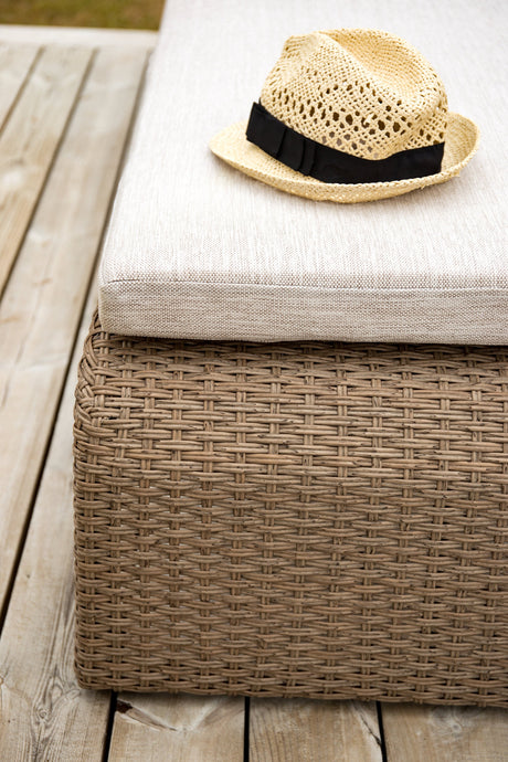 London Outdoor Sun - Lounge - natur/Weidengeflecht - Outdoor Sun - Lounges - ALVAHOME