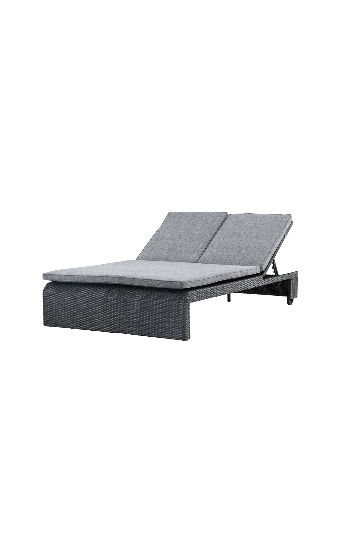 London Outdoor Sun - Lounge - schwarz/Weidengeflecht - Outdoor Sun - Lounges - ALVAHOME