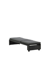 London Outdoor Sun - Lounge - schwarz/Weidengeflecht - Outdoor Sun - Lounges - ALVAHOME