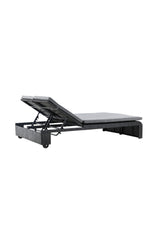 London Outdoor Sun - Lounge - schwarz/Weidengeflecht - Outdoor Sun - Lounges - ALVAHOME
