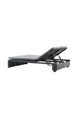 London Outdoor Sun - Lounge - schwarz/Weidengeflecht - Outdoor Sun - Lounges - ALVAHOME