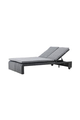 London Outdoor Sun - Lounge - schwarz/Weidengeflecht - Outdoor Sun - Lounges - ALVAHOME
