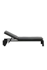 London Outdoor Sun - Lounge - schwarz/Weidengeflecht - Outdoor Sun - Lounges - ALVAHOME