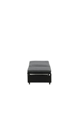 London Outdoor Sun - Lounge - schwarz/Weidengeflecht - Outdoor Sun - Lounges - ALVAHOME