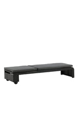 London Outdoor Sun - Lounge - schwarz/Weidengeflecht - Outdoor Sun - Lounges - ALVAHOME
