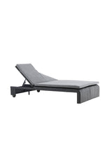 London Outdoor Sun - Lounge - schwarz/Weidengeflecht - Outdoor Sun - Lounges - ALVAHOME
