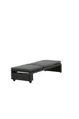 London Outdoor Sun - Lounge - schwarz/Weidengeflecht - Outdoor Sun - Lounges - ALVAHOME