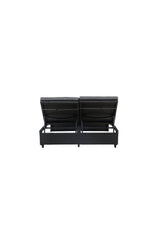 London Outdoor Sun - Lounge - schwarz/Weidengeflecht - Outdoor Sun - Lounges - ALVAHOME