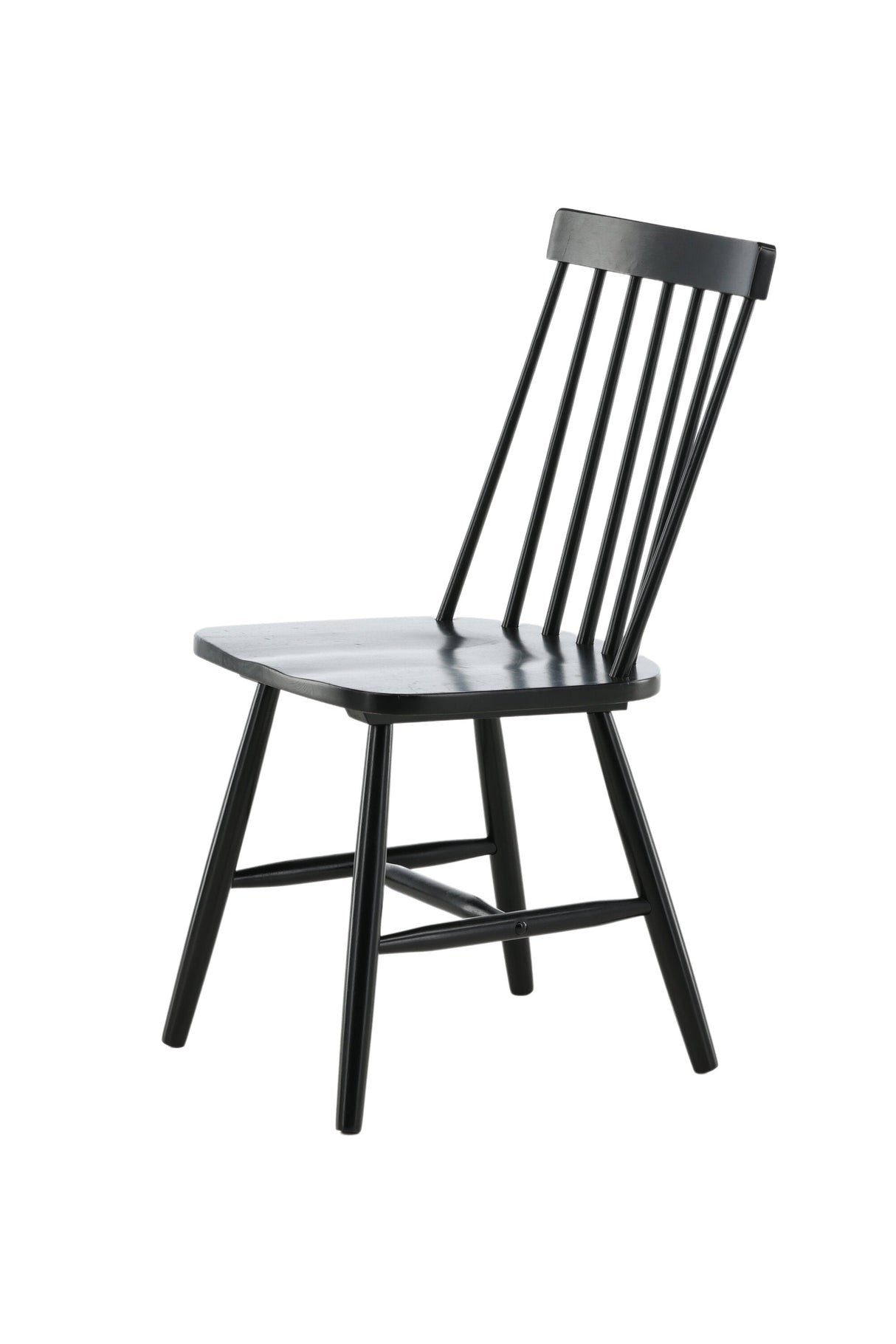 Lönneberga Esszimmerstuhl - schwarz/Gummiholz - Essstühle - ALVAHOME