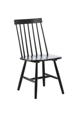 Lönneberga Esszimmerstuhl - schwarz/Gummiholz - Essstühle - ALVAHOME