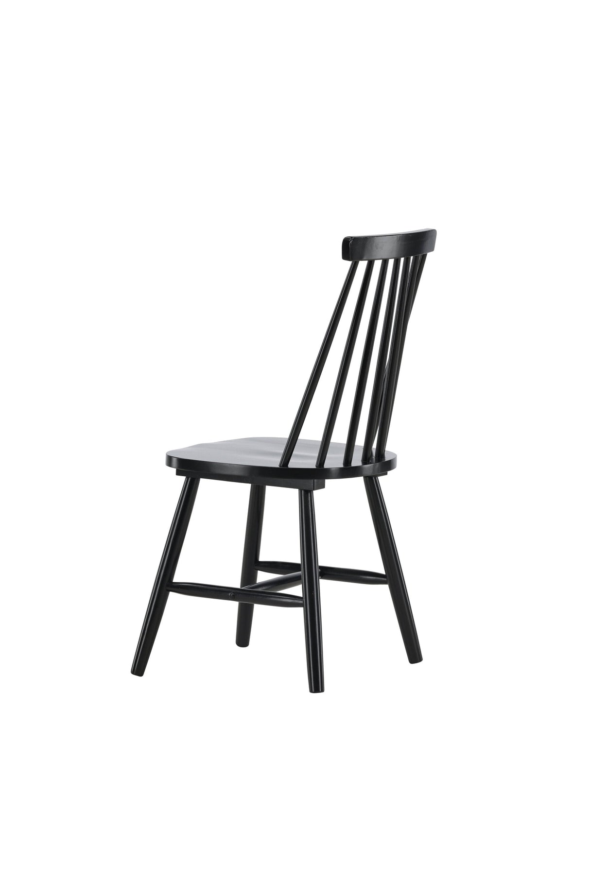 Lönneberga Esszimmerstuhl - schwarz/Gummiholz - Essstühle - ALVAHOME