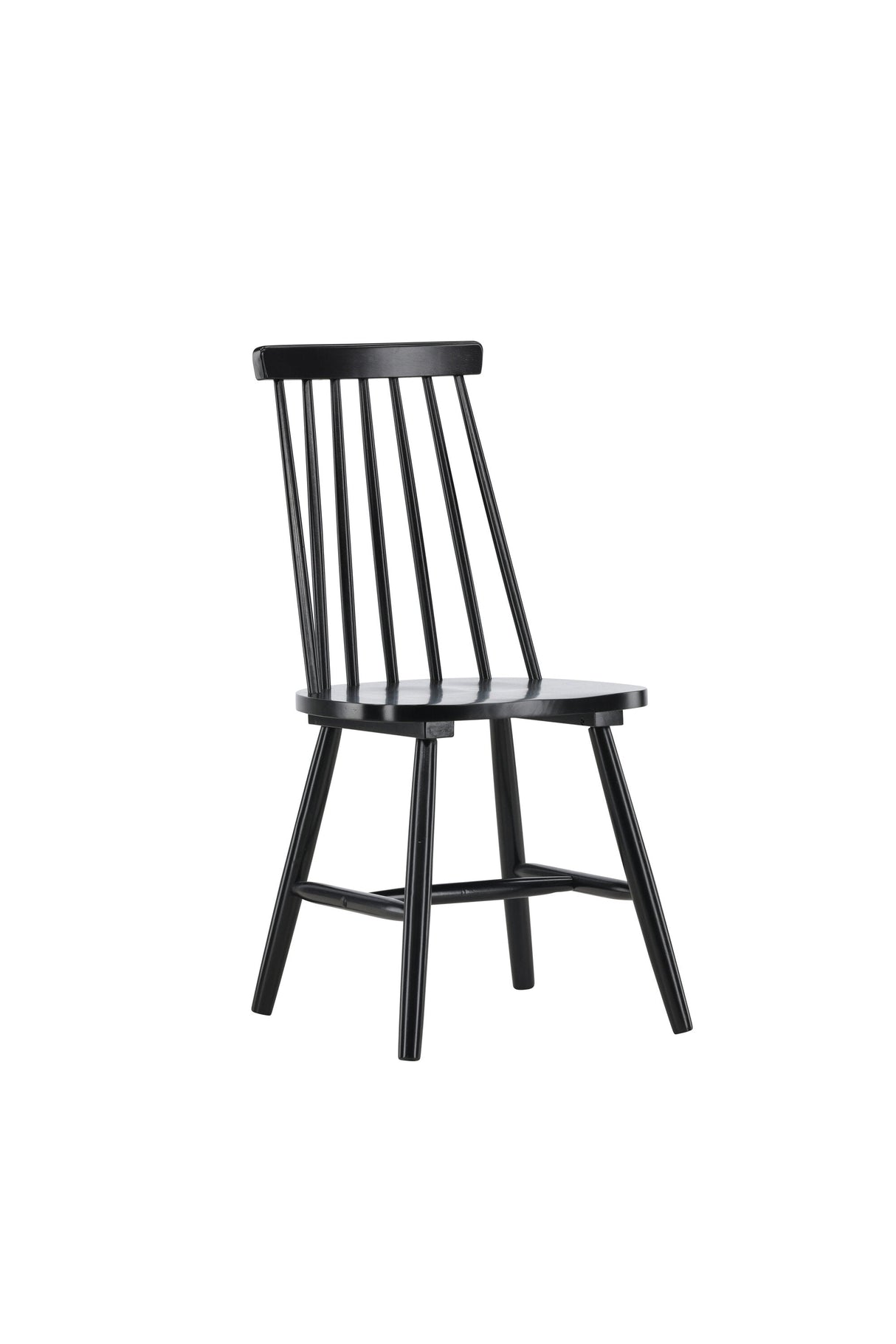 Lönneberga Esszimmerstuhl - schwarz/Gummiholz - Essstühle - ALVAHOME