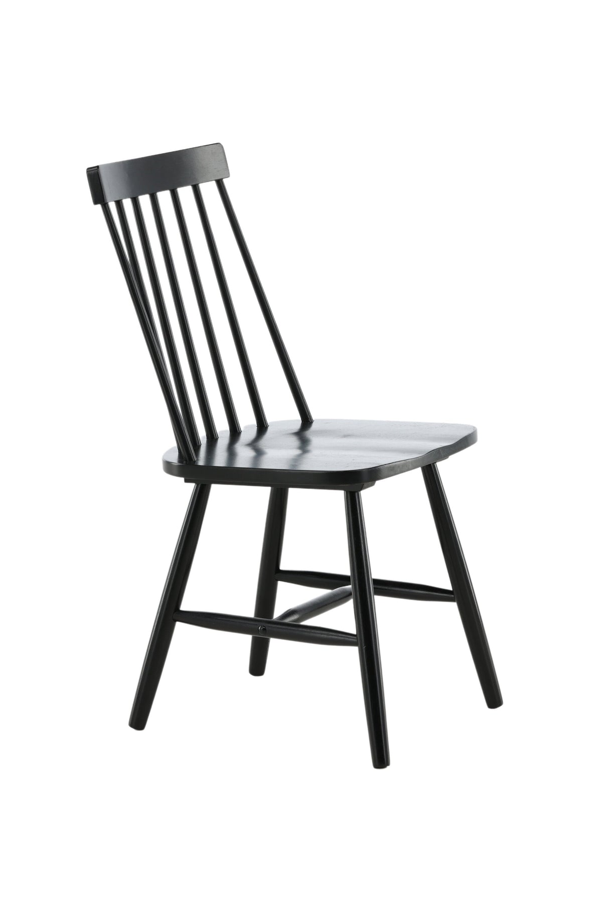 Lönneberga Esszimmerstuhl - schwarz/Gummiholz - Essstühle - ALVAHOME