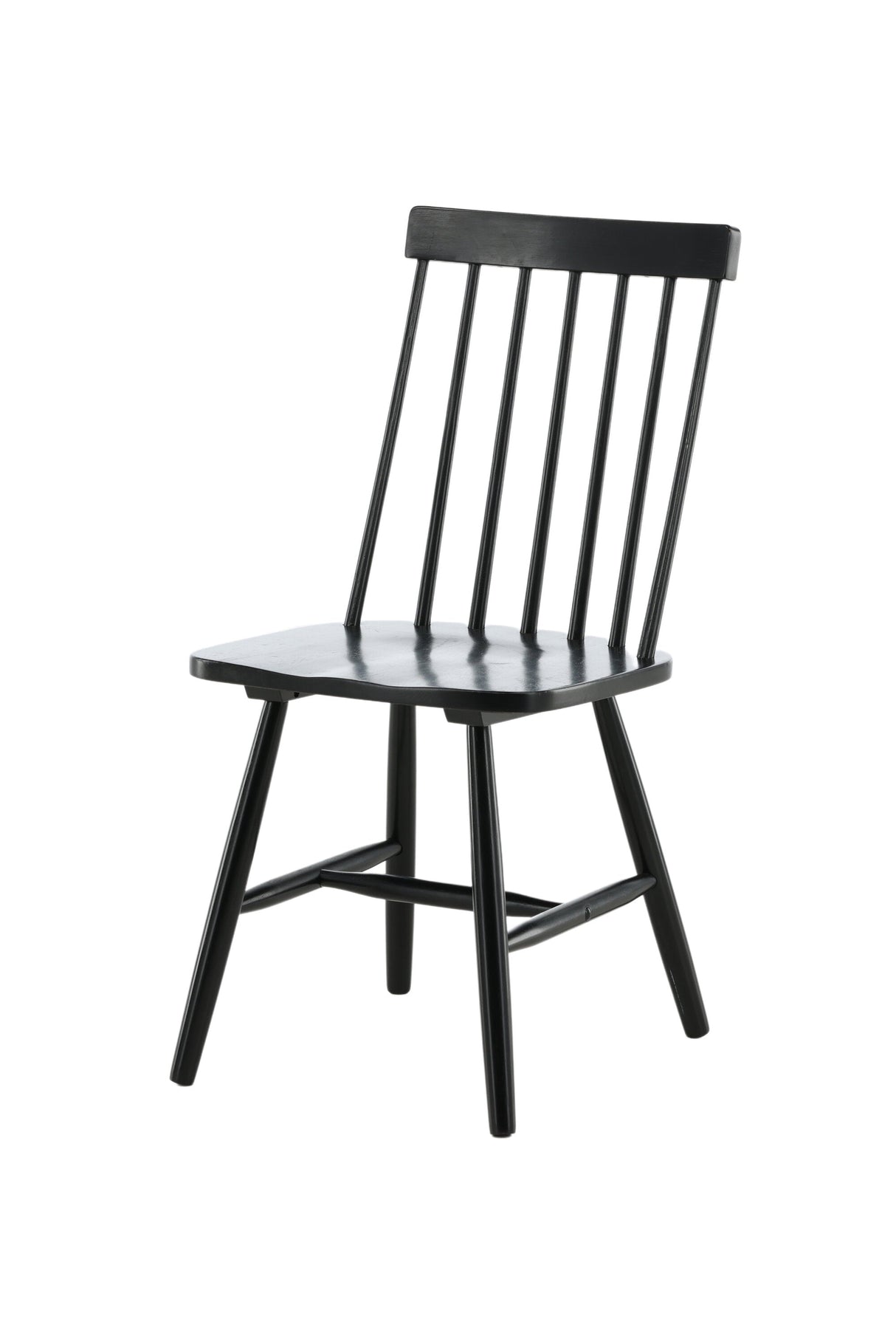 Lönneberga Esszimmerstuhl - schwarz/Gummiholz - Essstühle - ALVAHOME