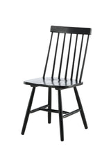 Lönneberga Esszimmerstuhl - schwarz/Gummiholz - Essstühle - ALVAHOME