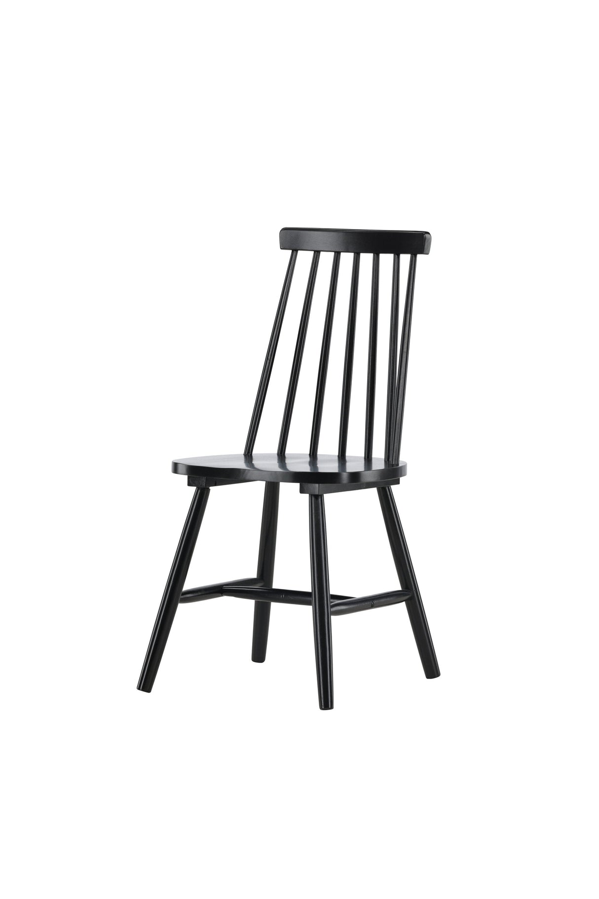 Lönneberga Esszimmerstuhl - schwarz/Gummiholz - Essstühle - ALVAHOME