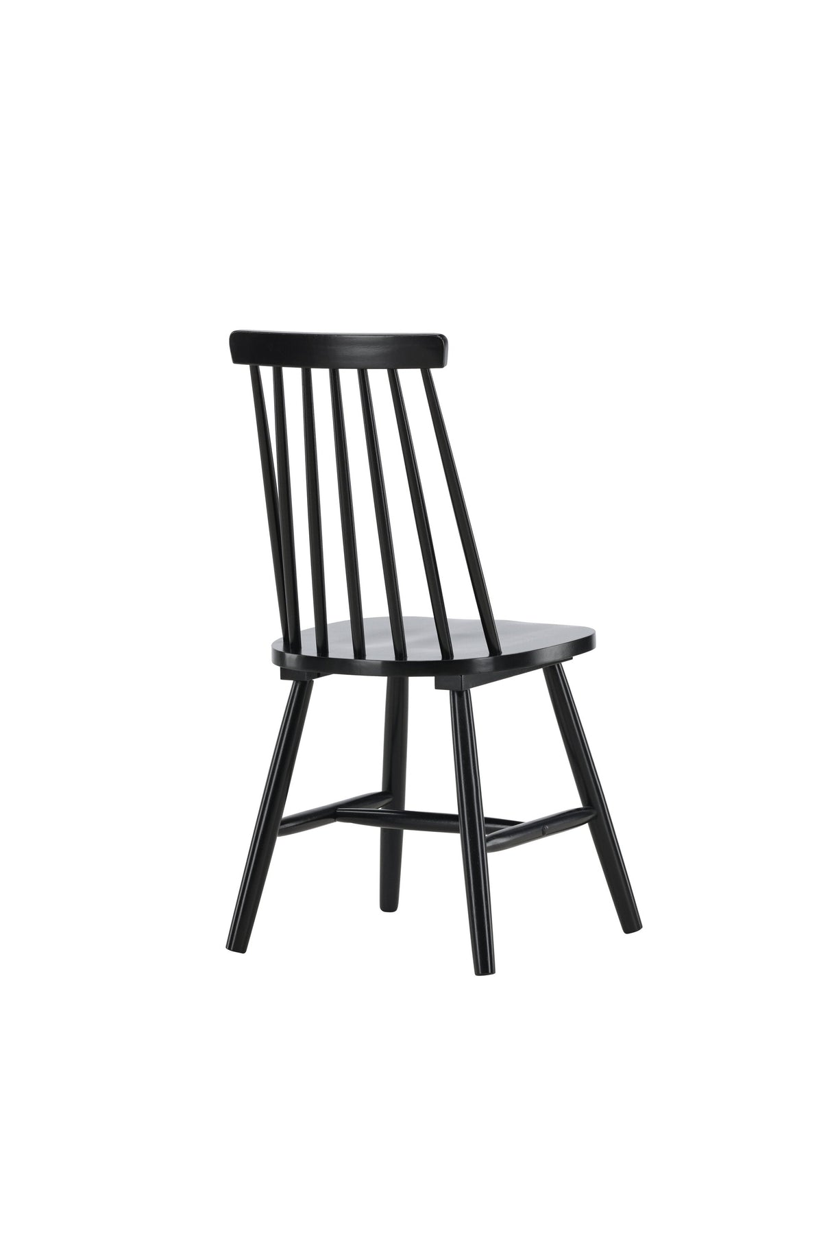 Lönneberga Esszimmerstuhl - schwarz/Gummiholz - Essstühle - ALVAHOME