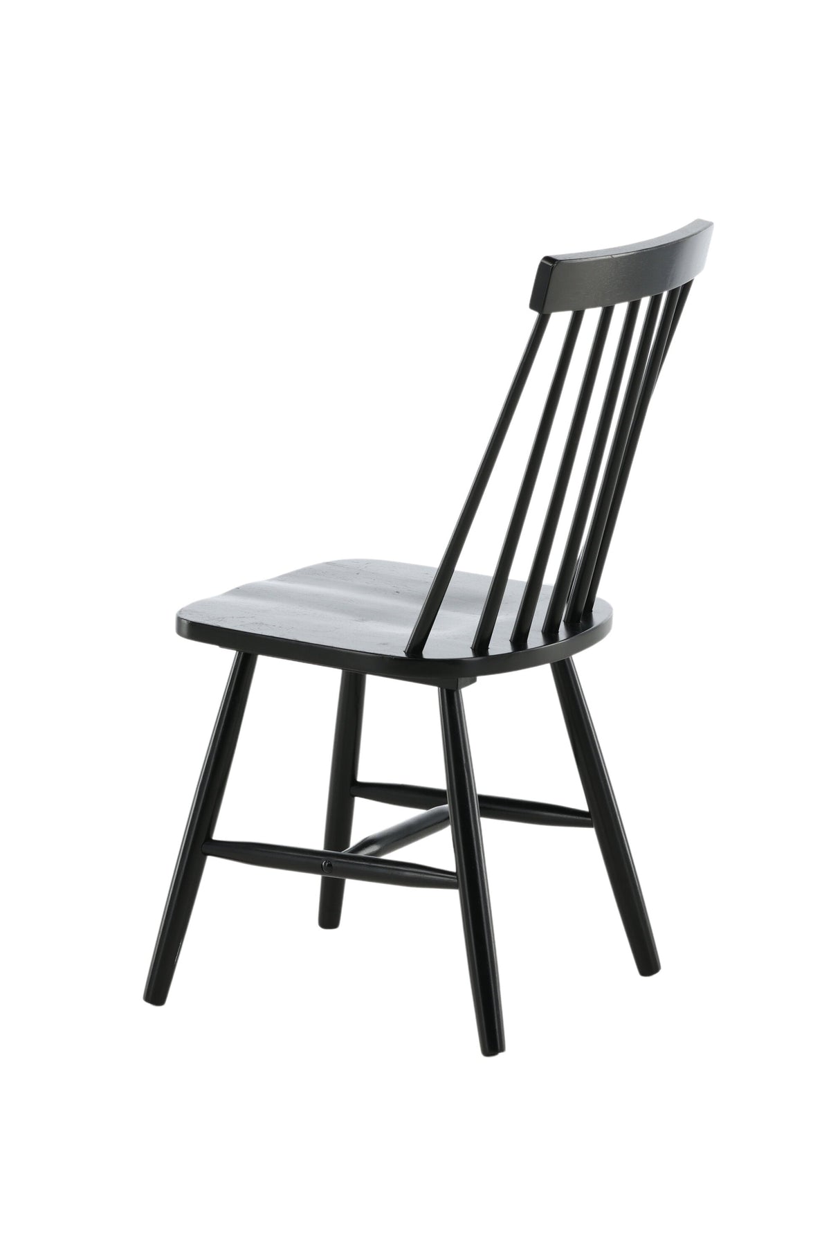Lönneberga Esszimmerstuhl - schwarz/Gummiholz - Essstühle - ALVAHOME