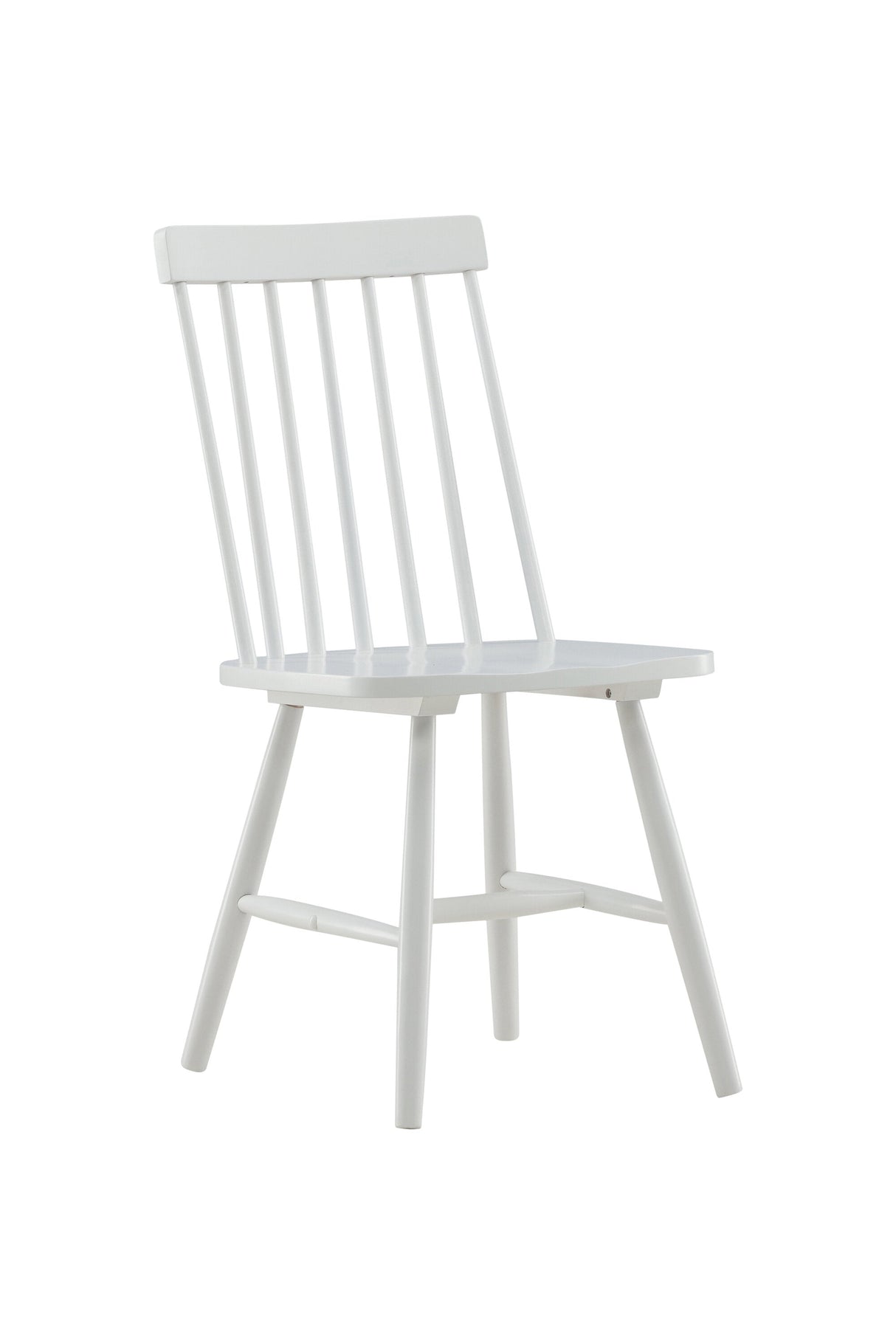 Lönneberga Esszimmerstuhl - weiß/Gummiholz - Essstühle - ALVAHOME
