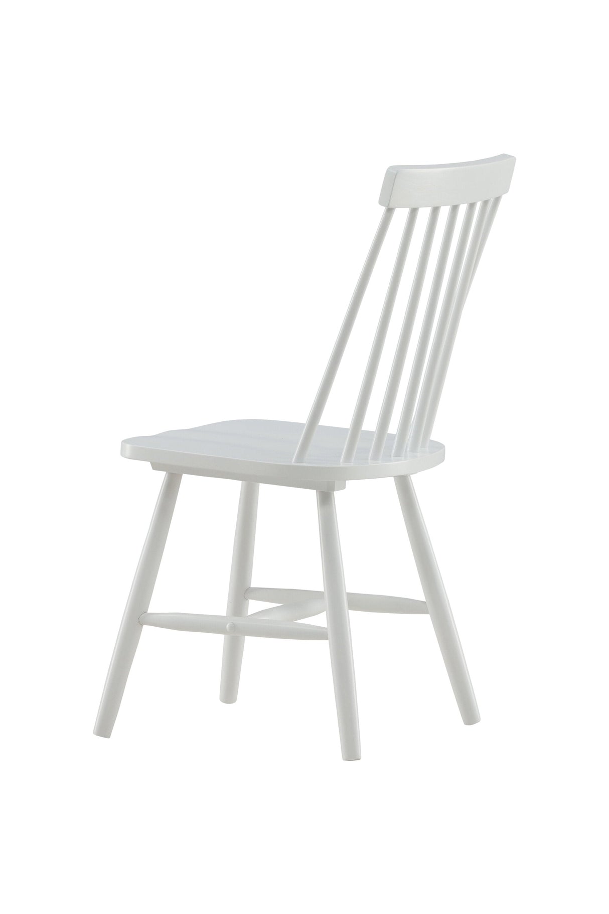 Lönneberga Esszimmerstuhl - weiß/Gummiholz - Essstühle - ALVAHOME