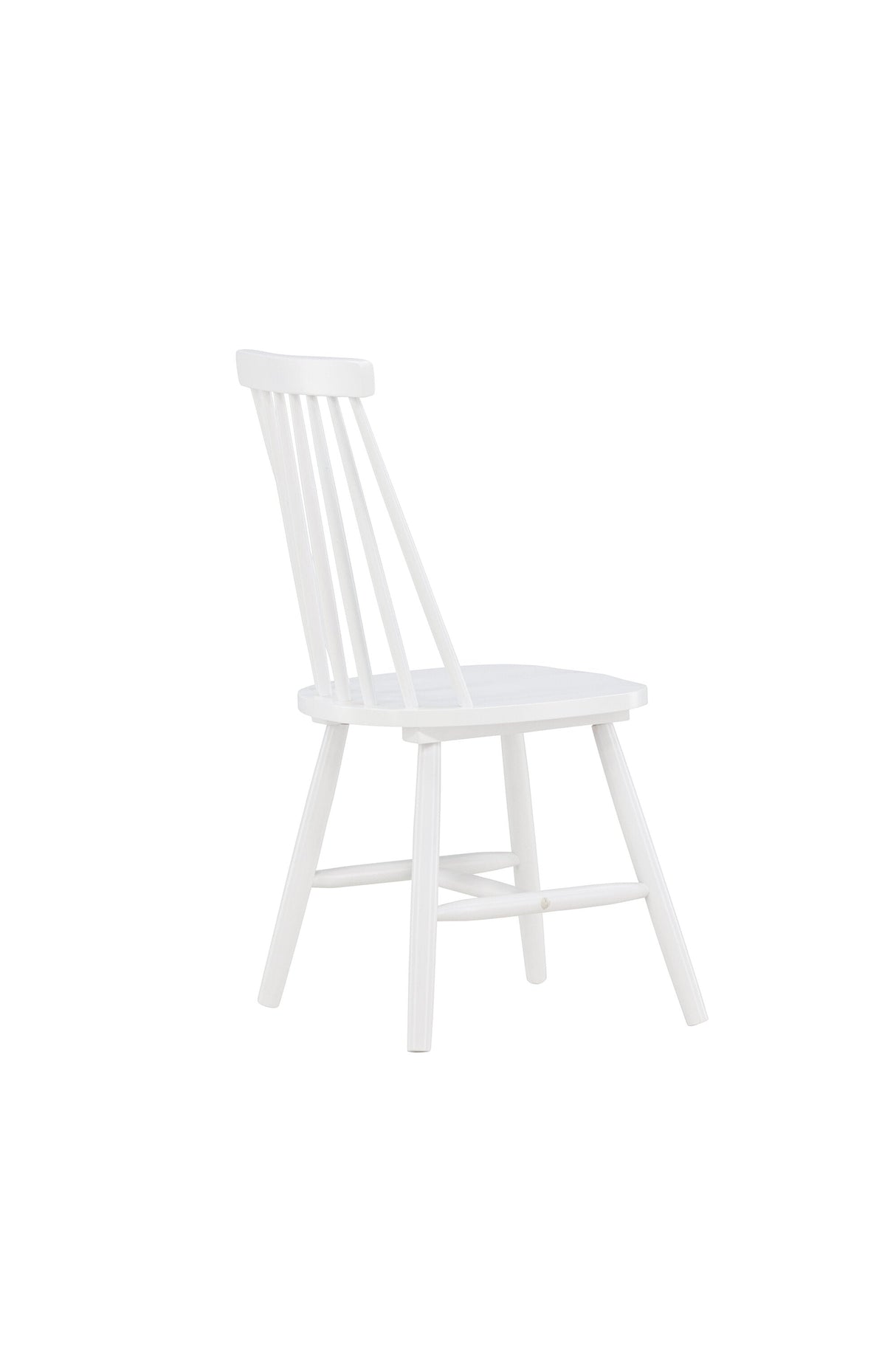 Lönneberga Esszimmerstuhl - weiß/Gummiholz - Essstühle - ALVAHOME