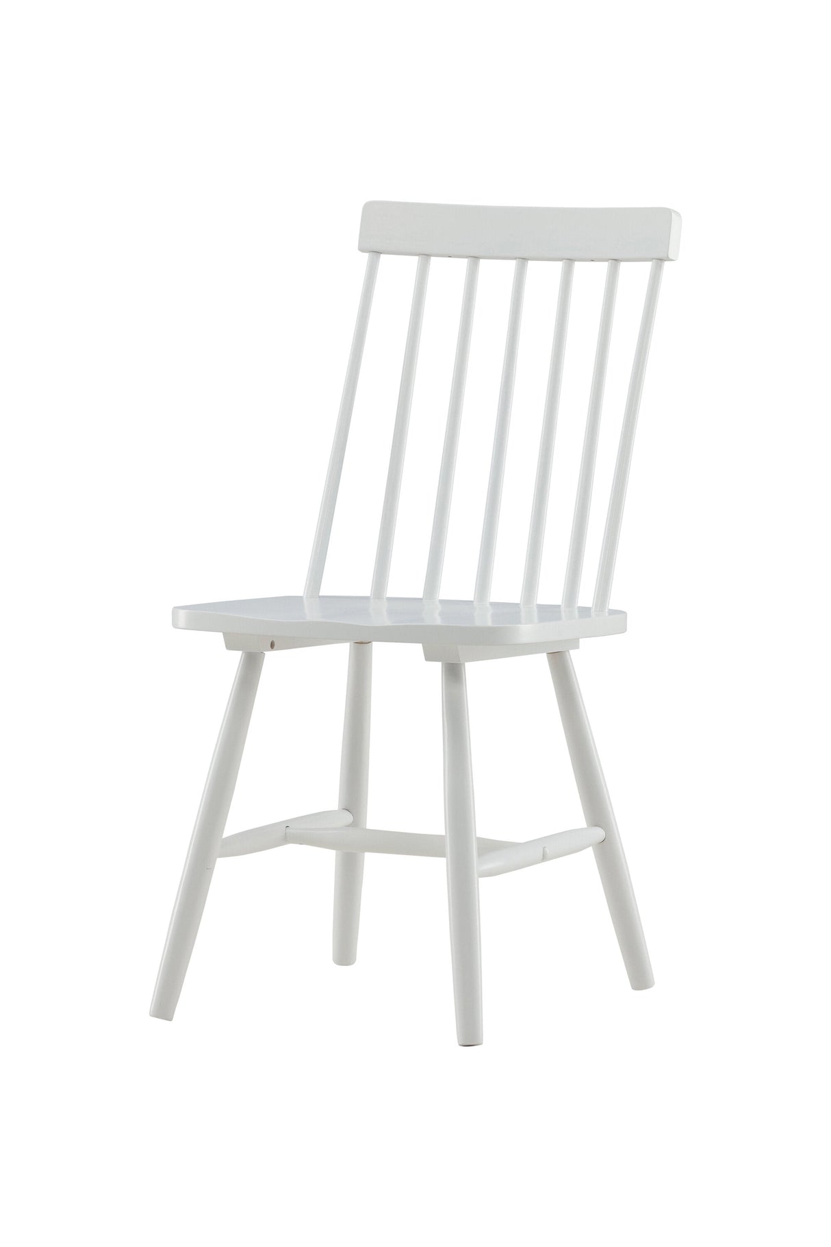 Lönneberga Esszimmerstuhl - weiß/Gummiholz - Essstühle - ALVAHOME