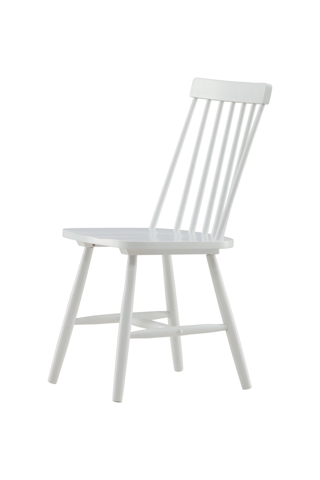 Lönneberga Esszimmerstuhl - weiß/Gummiholz - Essstühle - ALVAHOME