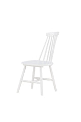 Lönneberga Esszimmerstuhl - weiß/Gummiholz - Essstühle - ALVAHOME