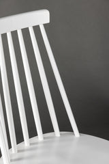Lönneberga Esszimmerstuhl - weiß/Gummiholz - Essstühle - ALVAHOME