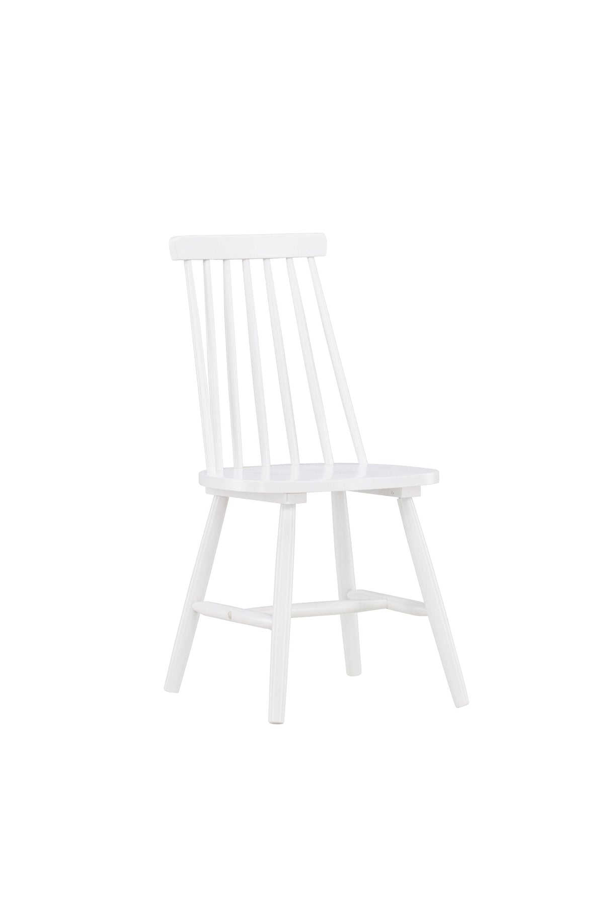 Lönneberga Esszimmerstuhl - weiß/Gummiholz - Essstühle - ALVAHOME