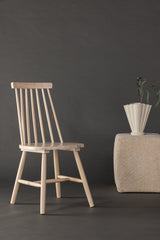 Lönneberga Esszimmerstuhl - white - wash/Gummiholz - Essstühle - ALVAHOME