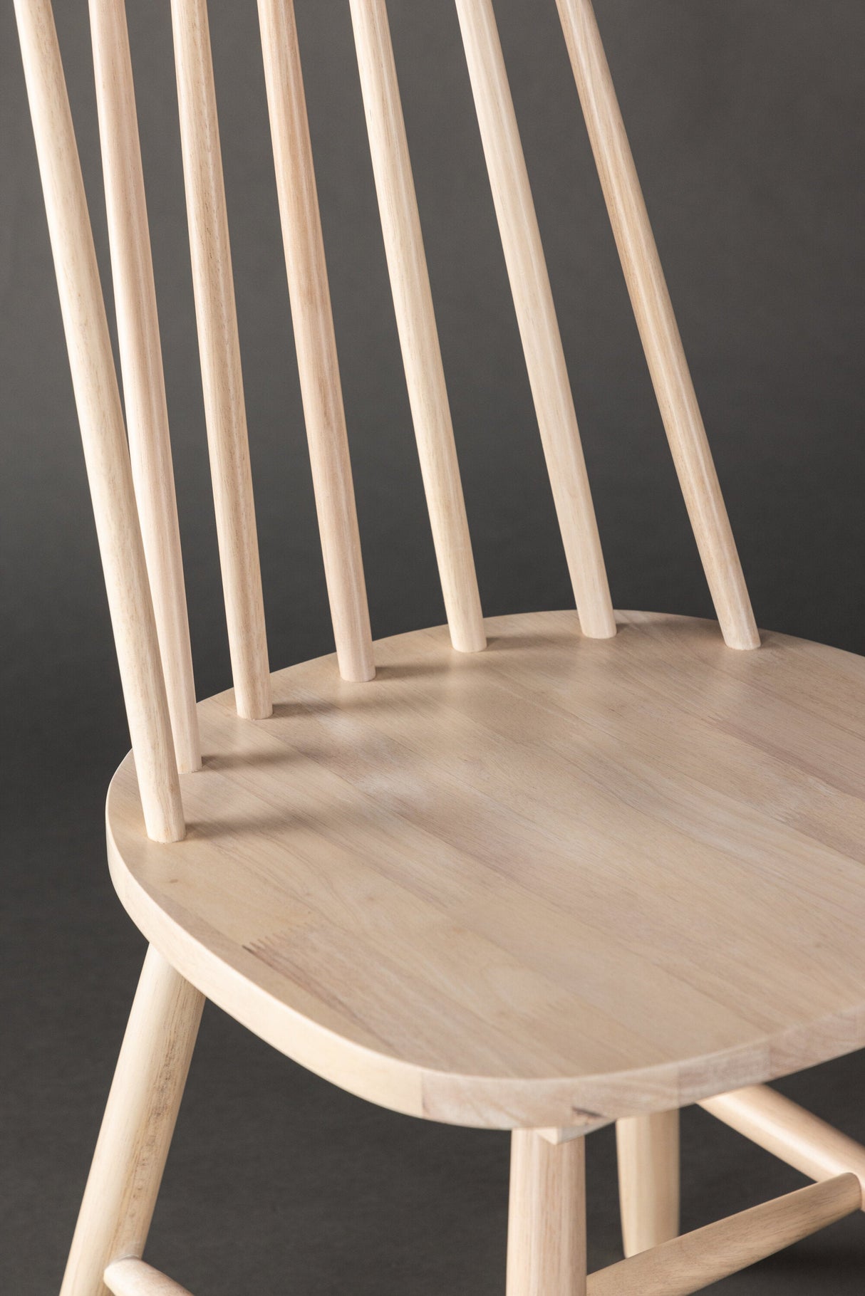 Lönneberga Esszimmerstuhl - white - wash/Gummiholz - Essstühle - ALVAHOME