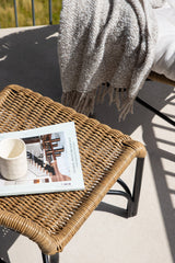 Loreto Outdoor Lounge - Stuhl - schwarz/Stahl - Accent Chair - ALVAHOME