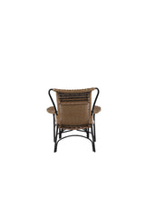 Loreto Outdoor Lounge - Stuhl - schwarz/Stahl - Accent Chair - ALVAHOME