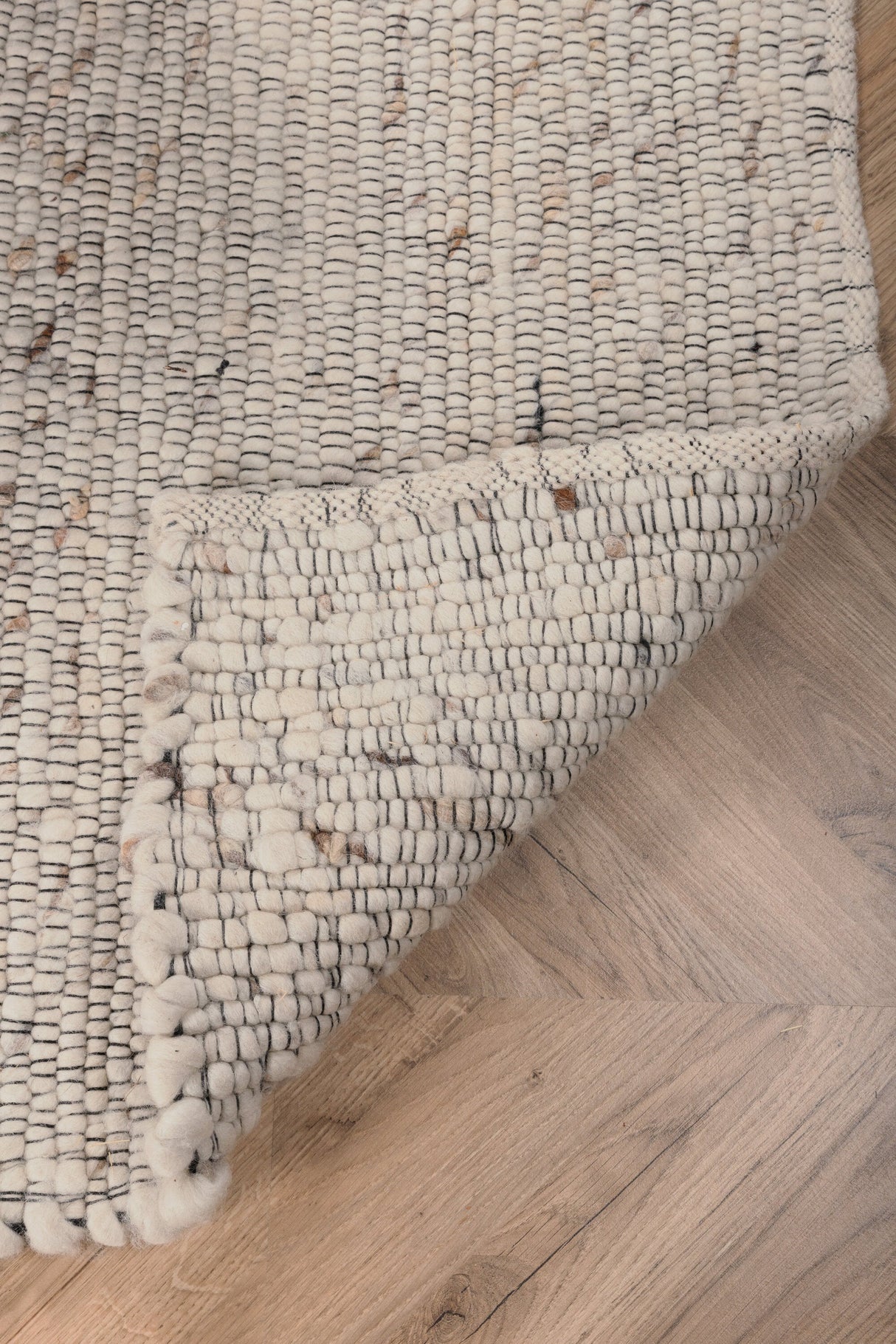 Loump Wohnzimmerteppich - beige/Wolle - Wohnzimmerteppiche - ALVAHOME