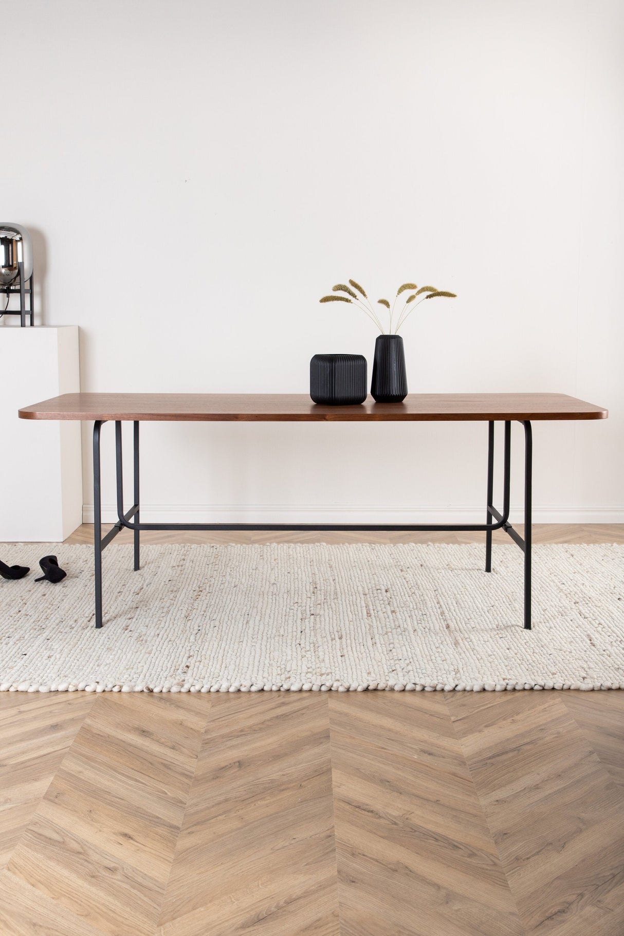 Loump Wohnzimmerteppich - beige/Wolle - Wohnzimmerteppiche - ALVAHOME