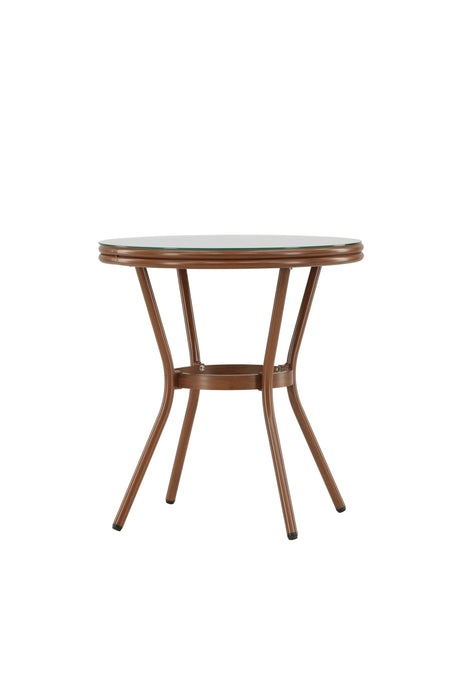 Loures Outdoor - Tisch - braun/Aluminum - Outdoor - Tische - ALVAHOME