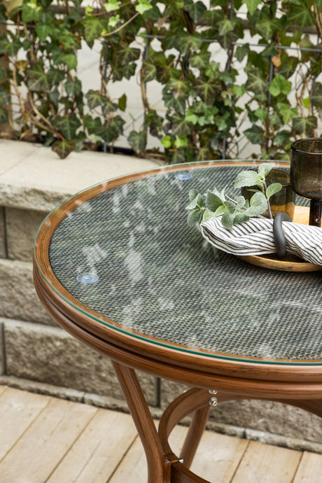 Loures Outdoor - Tisch - braun/Aluminum - Outdoor - Tische - ALVAHOME