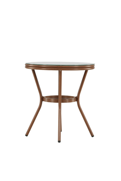 Loures Outdoor - Tisch - braun/Aluminum - Outdoor - Tische - ALVAHOME