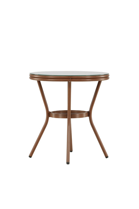 Loures Outdoor - Tisch - braun/Aluminum - Outdoor - Tische - ALVAHOME