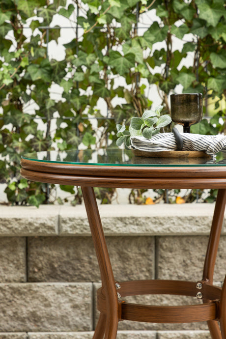 Loures Outdoor - Tisch - braun/Aluminum - Outdoor - Tische - ALVAHOME